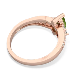 Peridot Royal Marquise 14K Rose Gold ring R2343