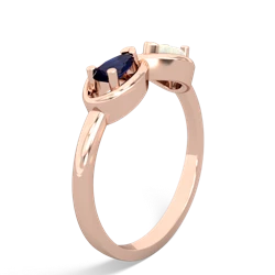 Sapphire Infinity 14K Rose Gold ring R5050