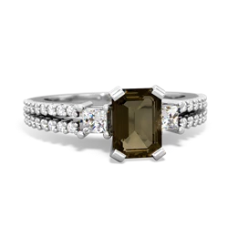 matching engagment rings - Classic 7x5mm Emerald-cut Engagement