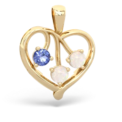 matching pendants - Glowing Heart