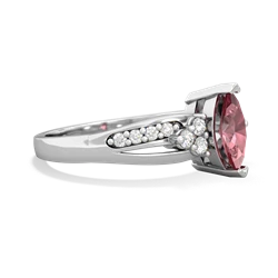 Pink Tourmaline Royal Marquise 14K White Gold ring R2343
