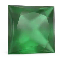 small emerald square icon