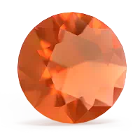 Round Fire Opal