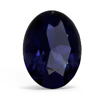 small sapphire oval icon