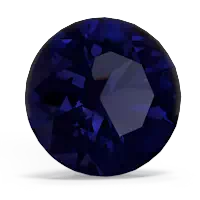 small sapphire round icon