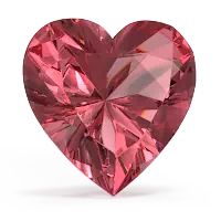 Heart Pink Tourmaline