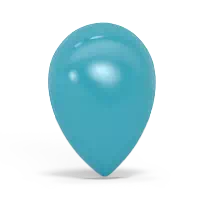 small turquoise pear icon