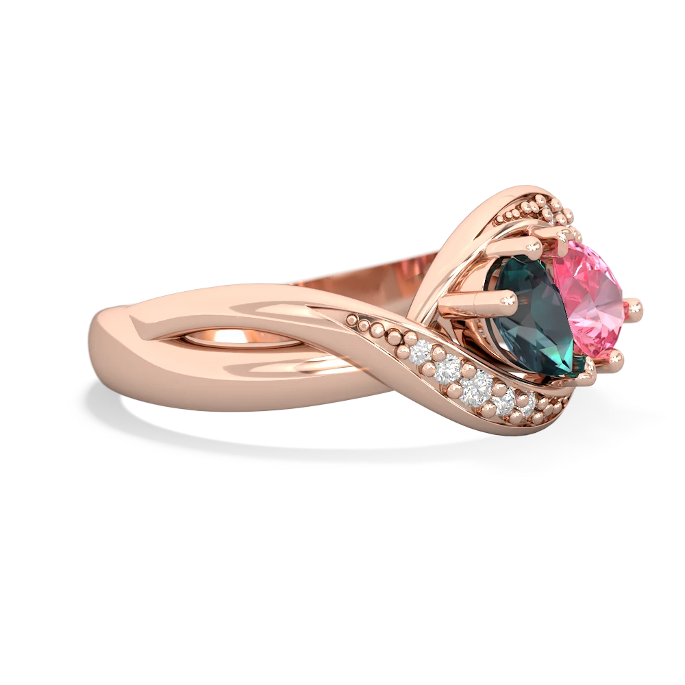 Alexandrite Summer Winds 14K Rose Gold ring R5342