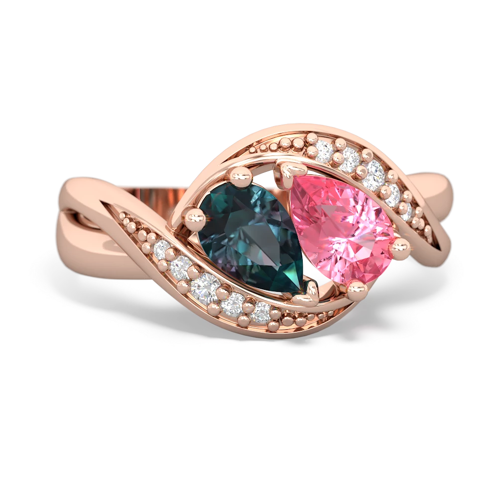 Alexandrite Summer Winds 14K Rose Gold ring R5342