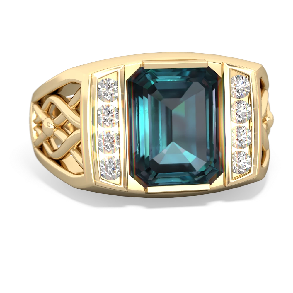 Buy quality New Unique Design Gold Ring For Men's in Ahmedabad