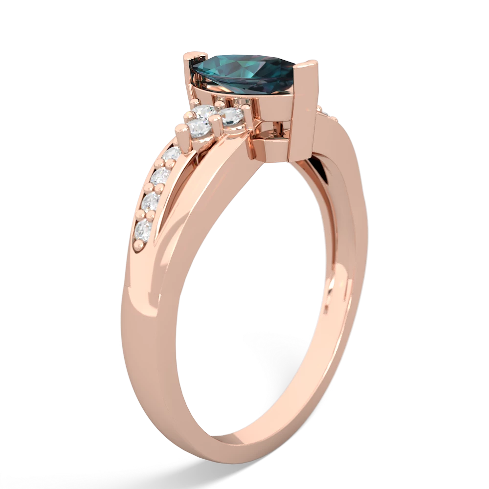 Alexandrite Royal Marquise 14K Rose Gold ring R2343