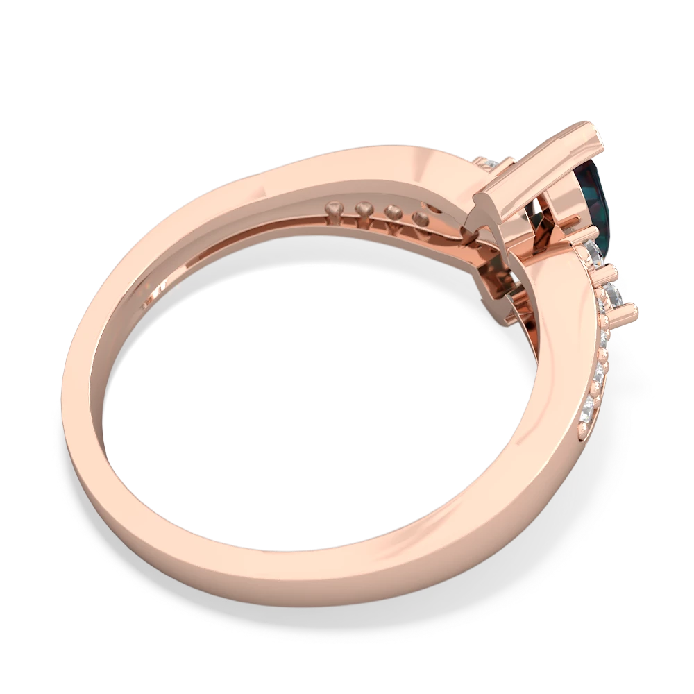 Alexandrite Royal Marquise 14K Rose Gold ring R2343