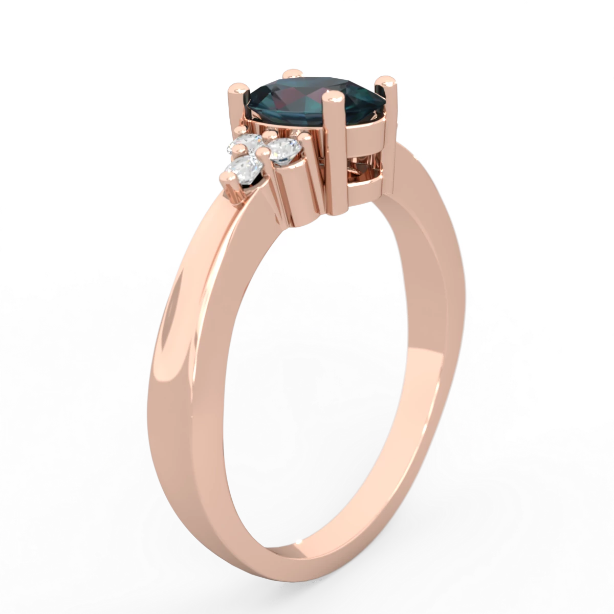 Alexandrite Simply Elegant 14K Rose Gold ring R2113