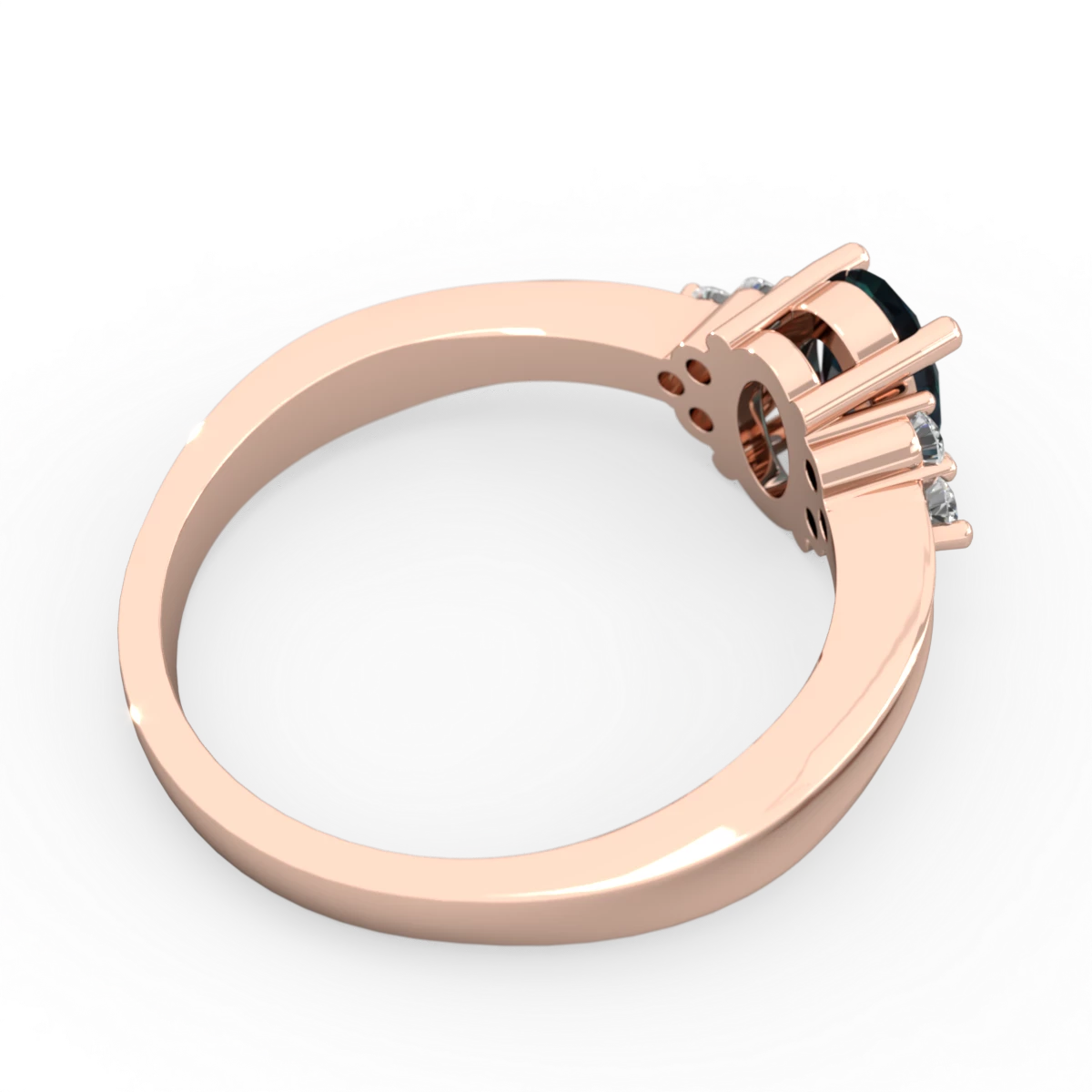 Alexandrite Simply Elegant 14K Rose Gold ring R2113