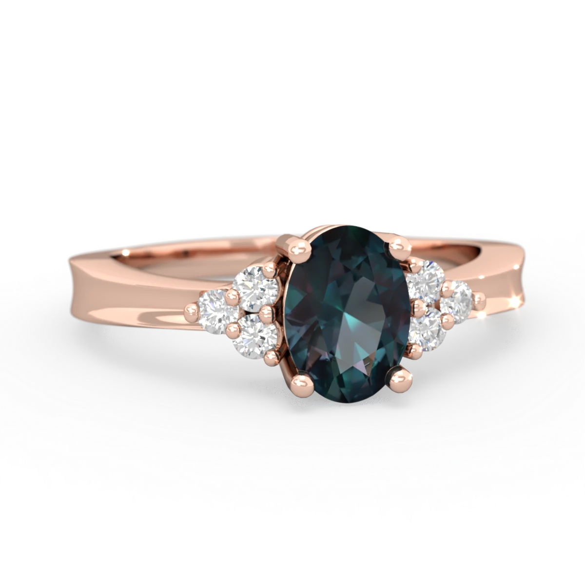 Alexandrite Simply Elegant 14K Rose Gold ring R2113