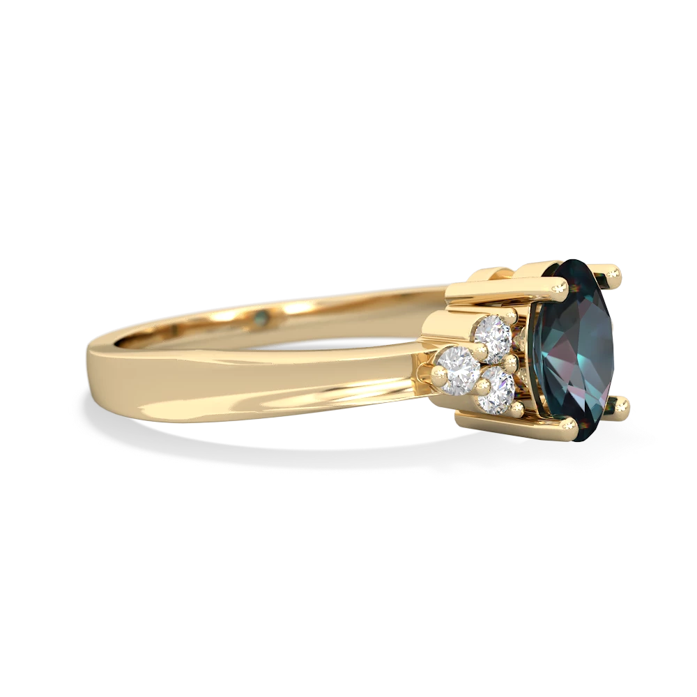 Alexandrite Simply Elegant 14K Yellow Gold ring R2113