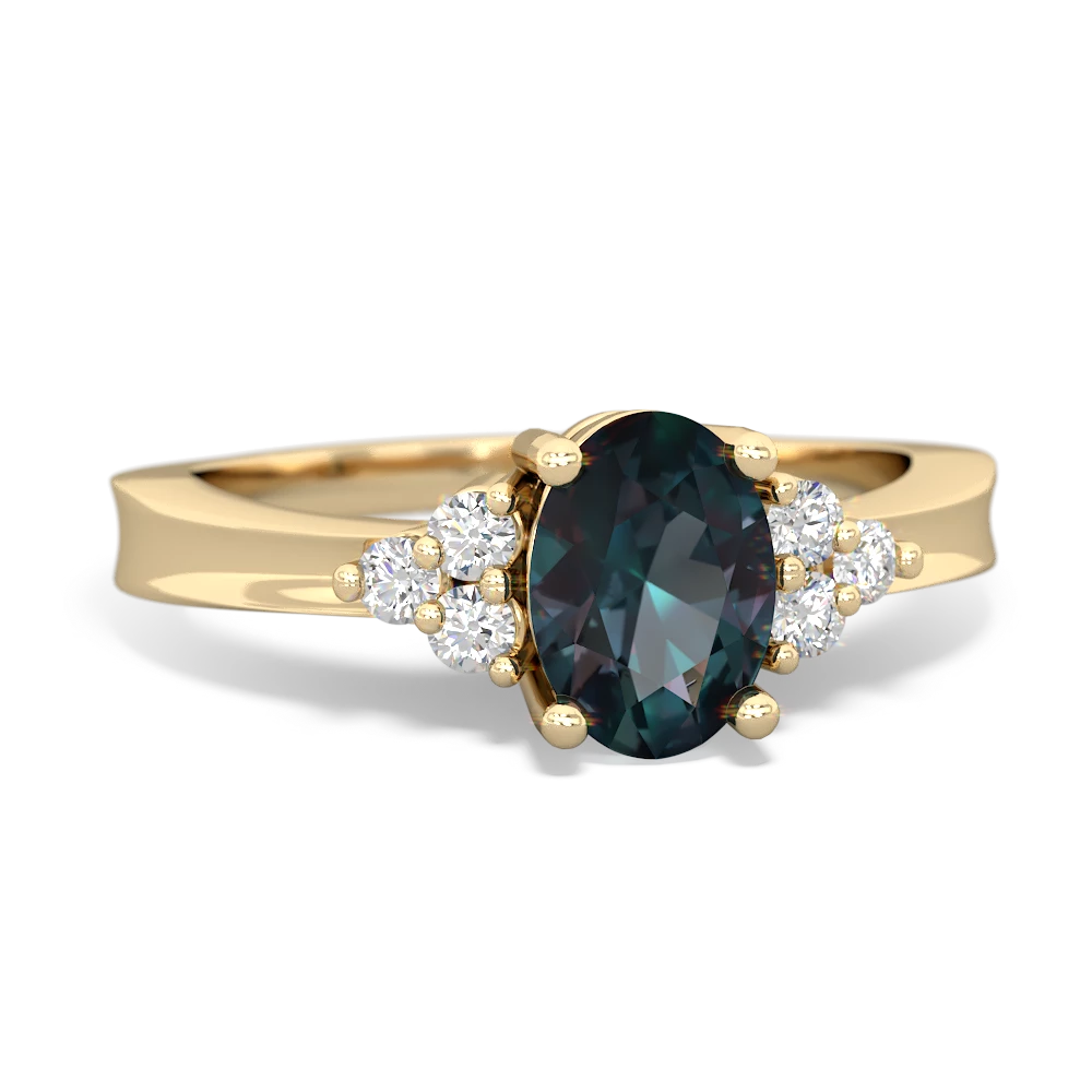 Alexandrite Simply Elegant 14K Yellow Gold ring R2113