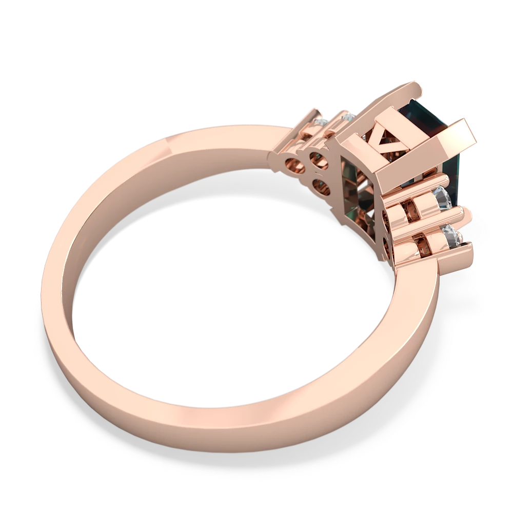 Alexandrite Timeless Classic 14K Rose Gold ring R2591