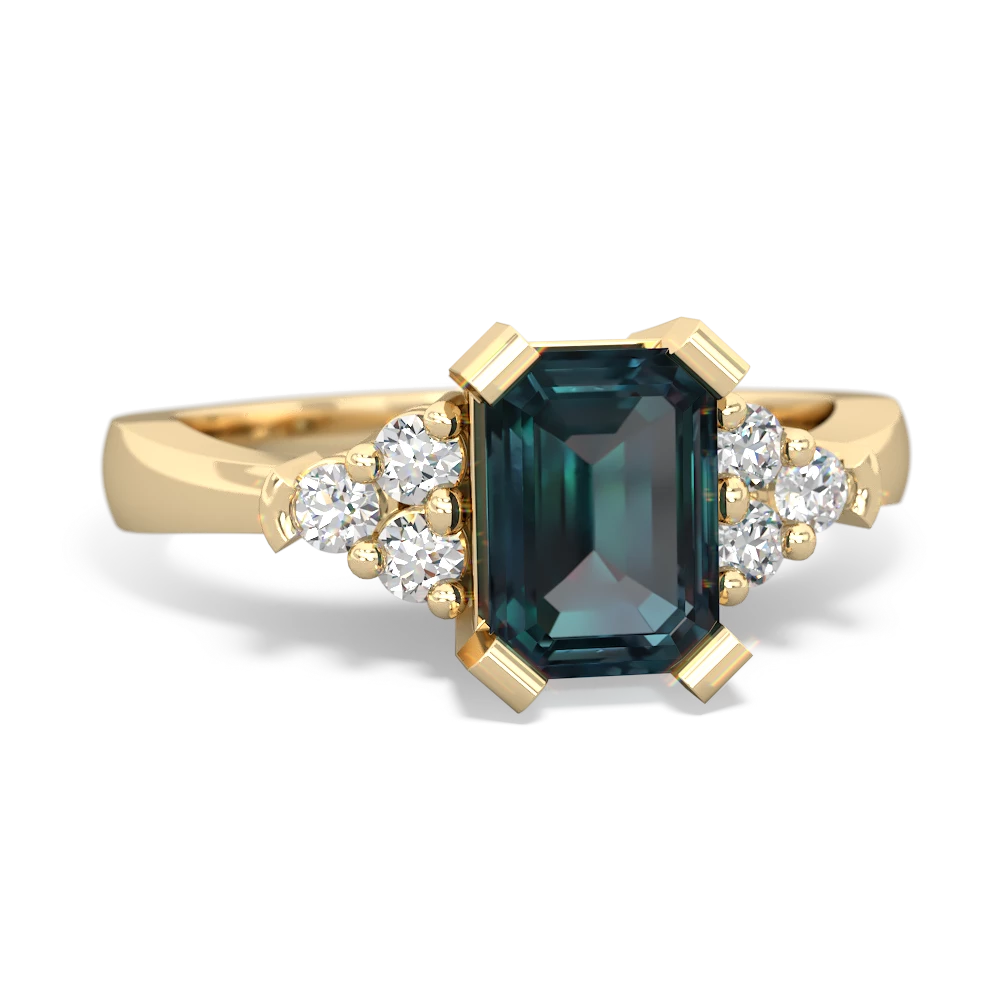 Alexandrite Timeless Classic 14K Yellow Gold ring R2591