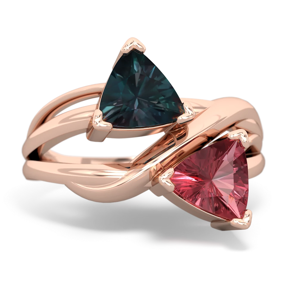 Alexandrite and tourmaline ring outlet