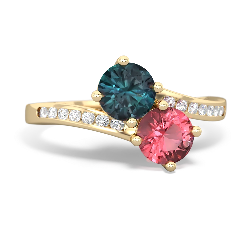 Alexandrite and on sale tourmaline ring