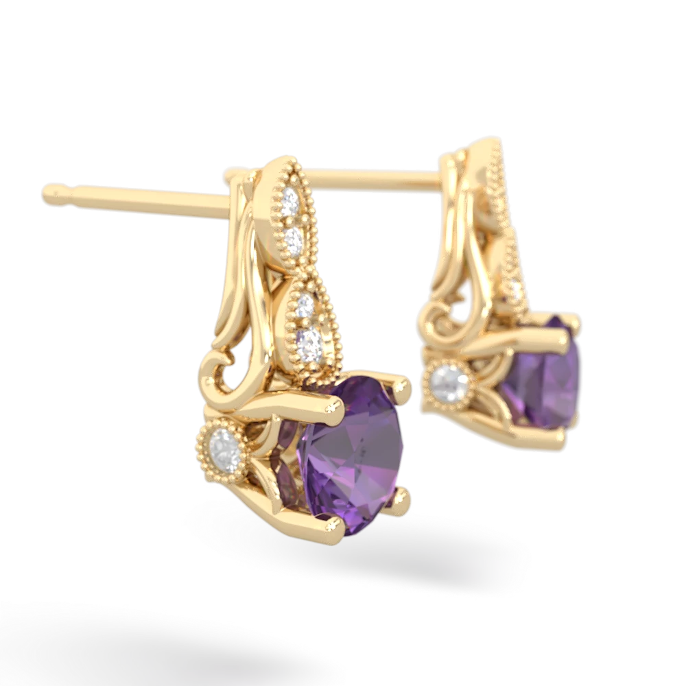 Jtv shop amethyst earrings