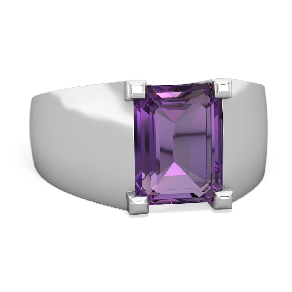 Amethyst Glowstone ring, Mens tungsten ring, healing jewelry, Healing  crystal ring, Amethyst jewelry, Purple opal ring | Decazi.