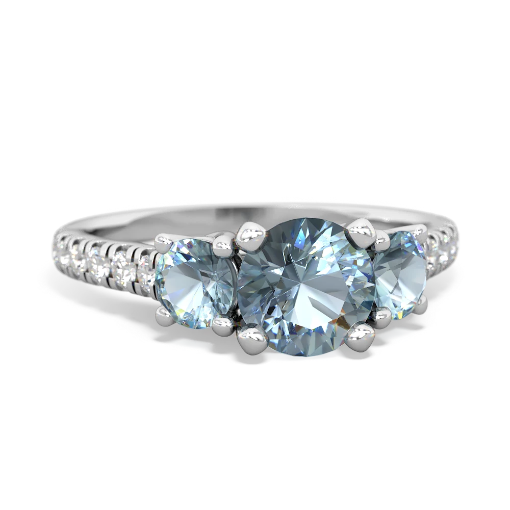 Jade Pave Trellis 14K White Gold ring R5500