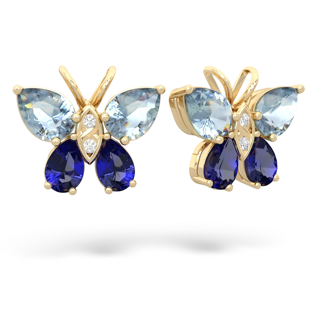 Yellow Chimes Earrings For Women Blue Butterfly Attached Dangle Drop  Earrings For Women and Girls : Amazon.in: Fashion
