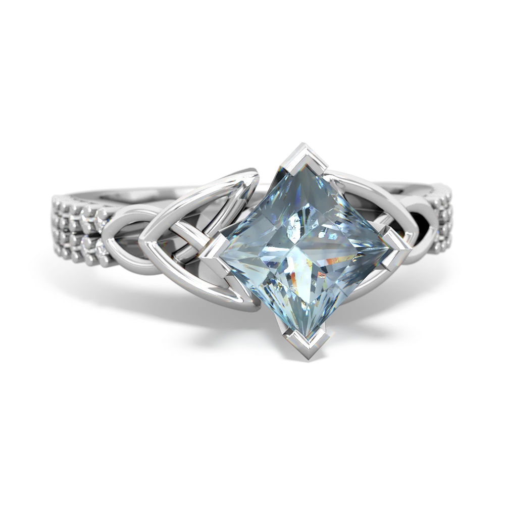 Celtic on sale aquamarine ring