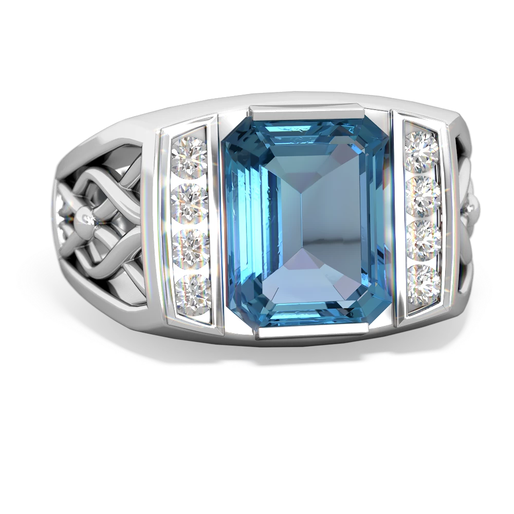 Monaq Swiss Blue Topaz Ring | GERMAN KABIRSKI