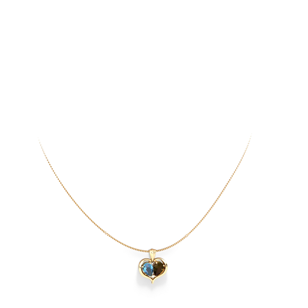 Smoky Topaz Pendant, Natural Smoky Topaz, Unique Pendant, Topaz Pendan –  Adina Stone Jewelry