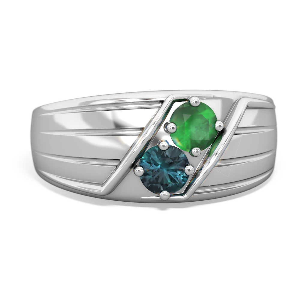 Men's Emerald Ring