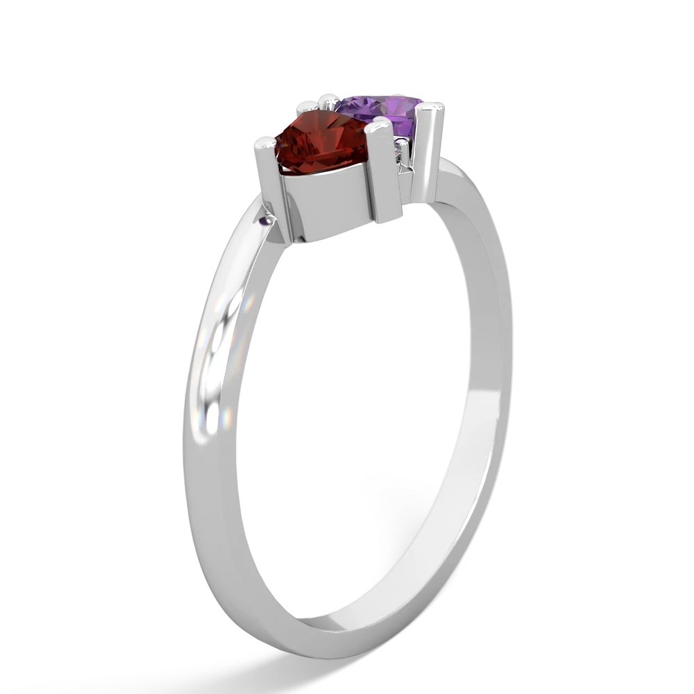 Garnet promise ring deals