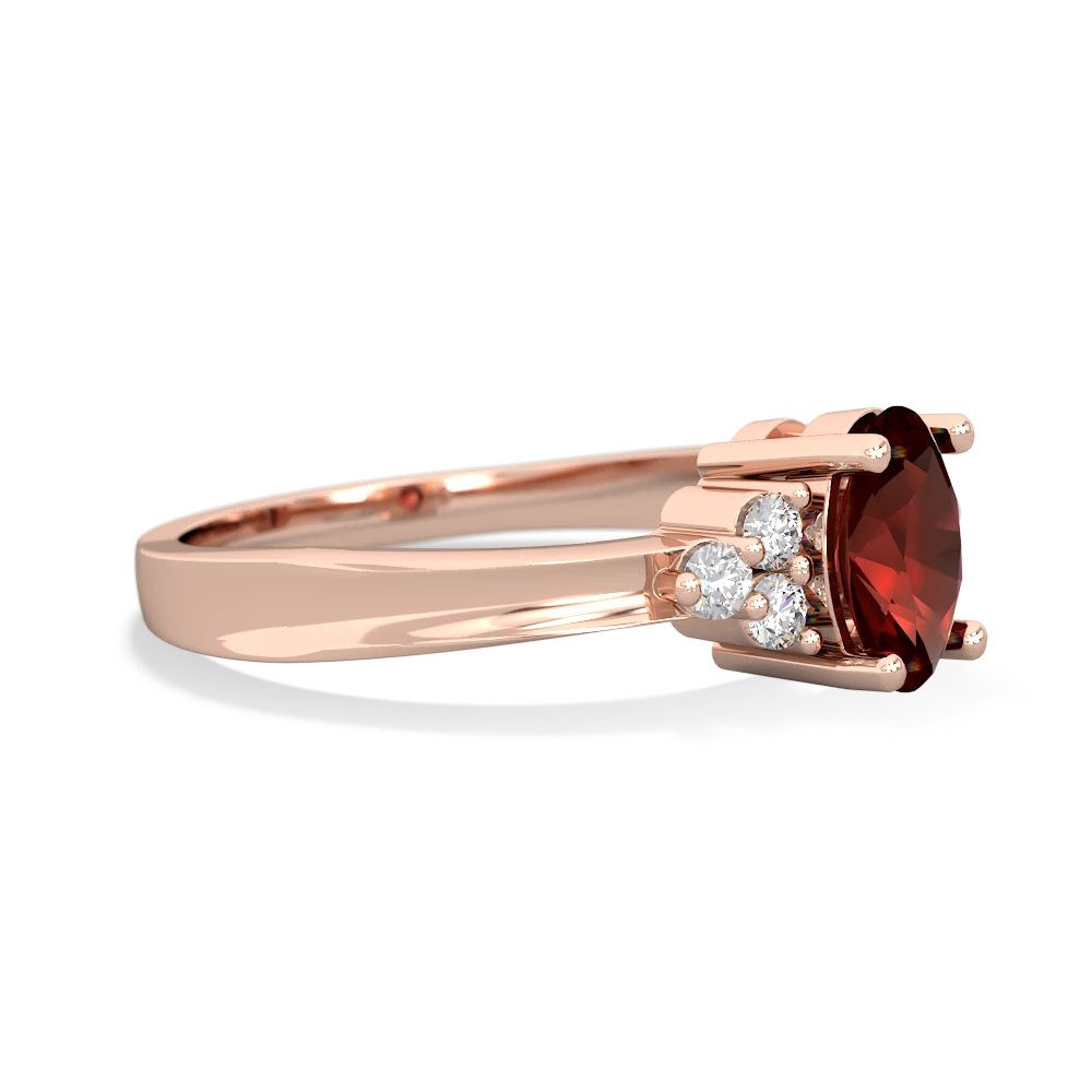 Garnet Simply Elegant 14K Rose Gold ring R2113