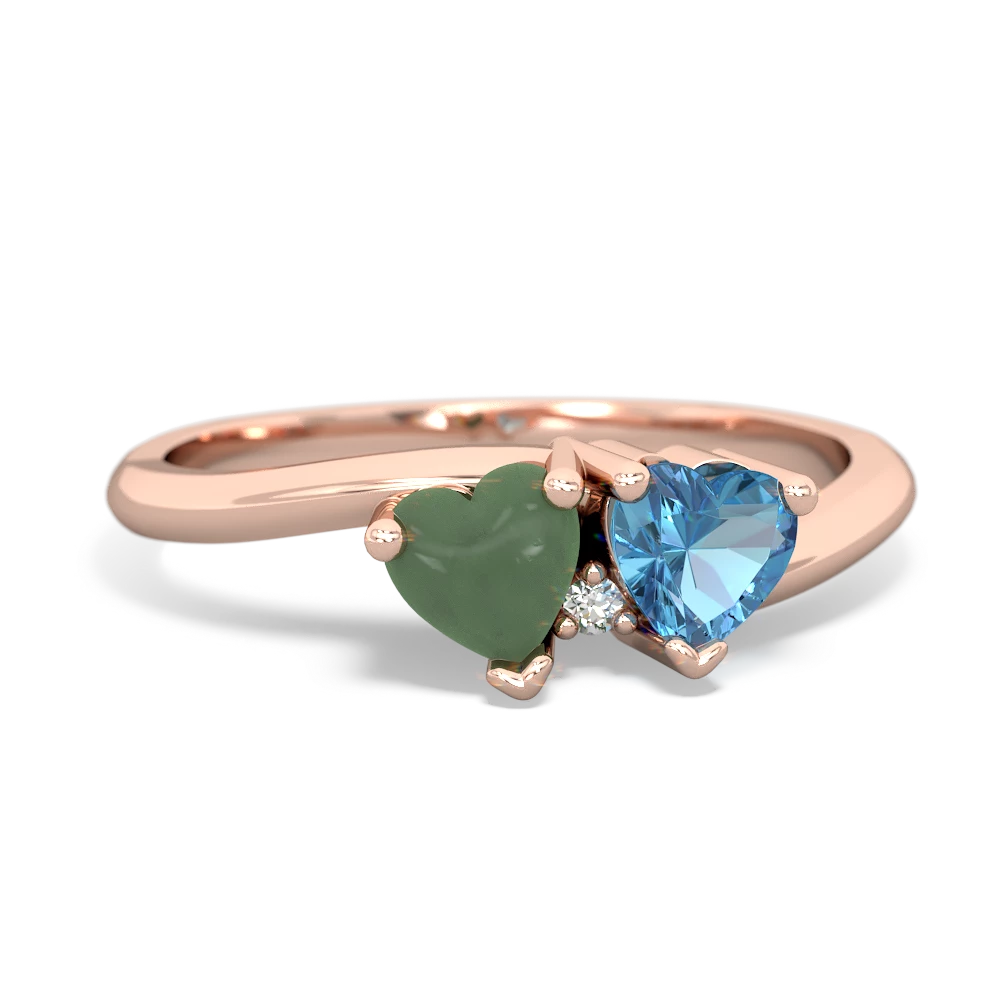 Jade Sweethearts 14K Rose Gold ring R5260