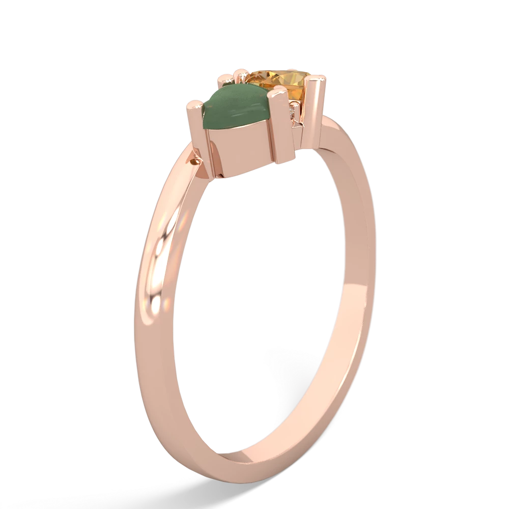 Jade Sweethearts 14K Rose Gold ring R5260