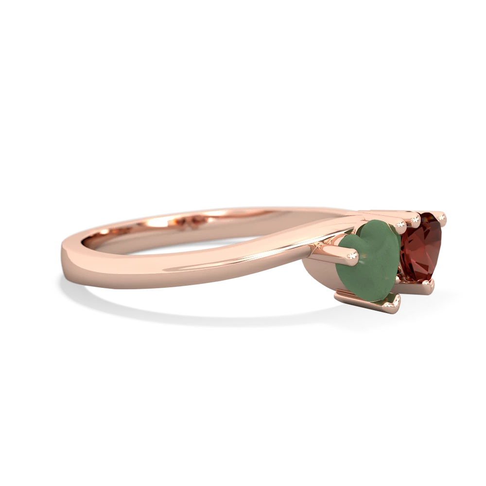 Jade Sweethearts 14K Rose Gold ring R5260