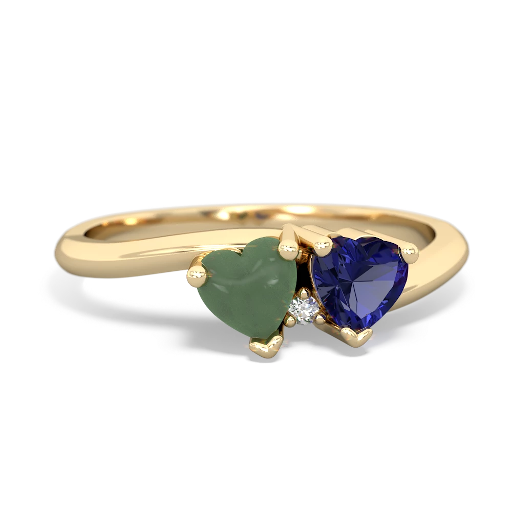 Jade Sweethearts 14K Yellow Gold ring R5260