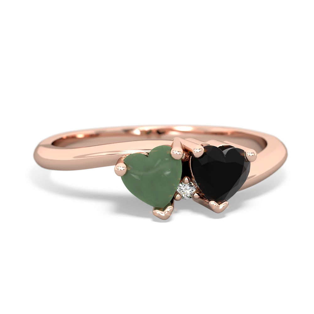 Jade Sweethearts 14K Rose Gold ring R5260