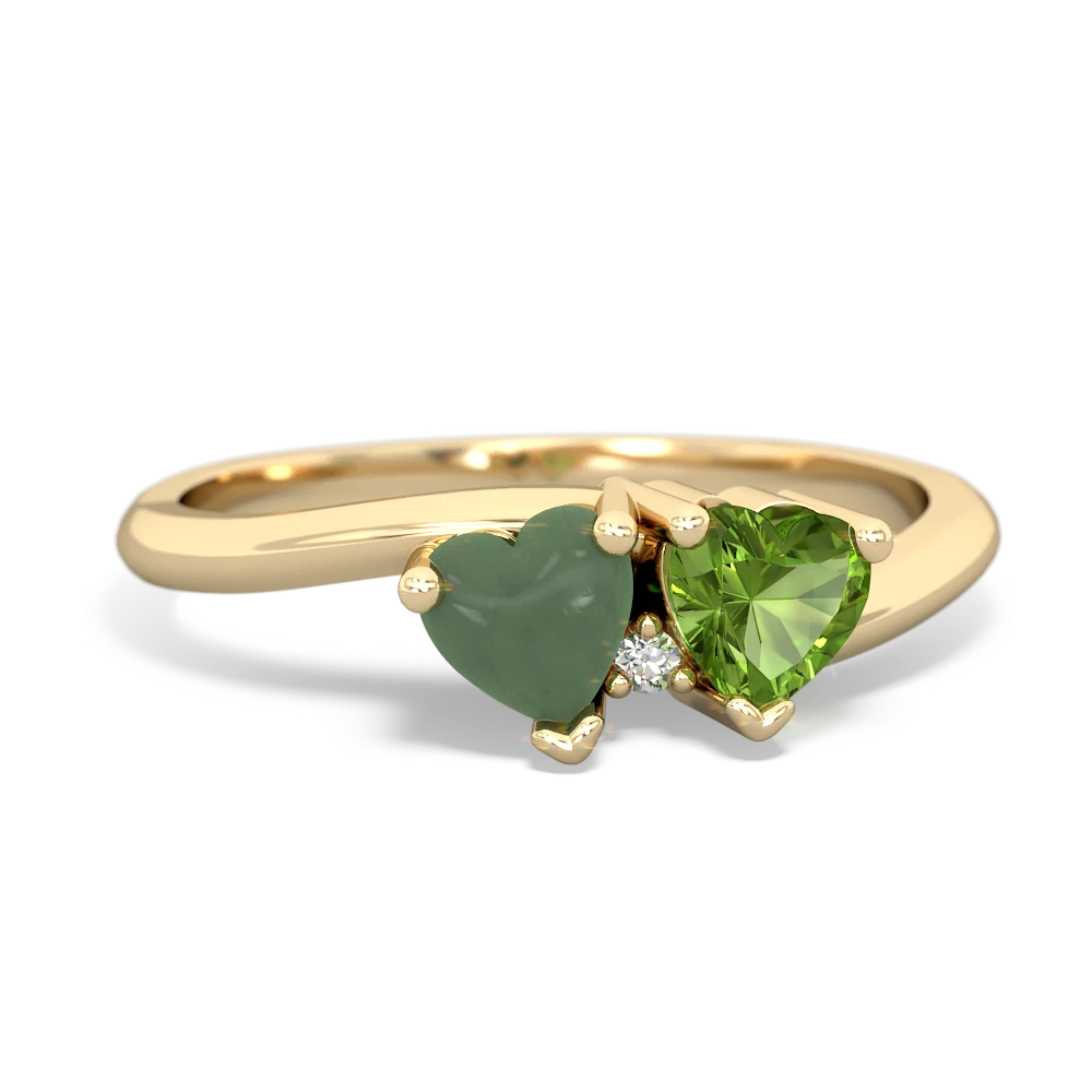 Jade Sweethearts 14K Yellow Gold ring R5260