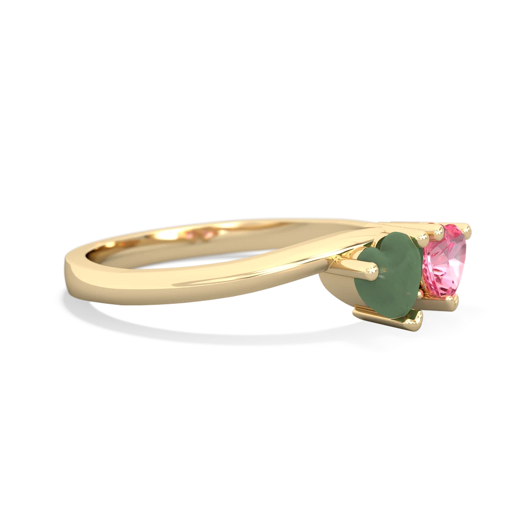 Jade Sweethearts 14K Yellow Gold ring R5260