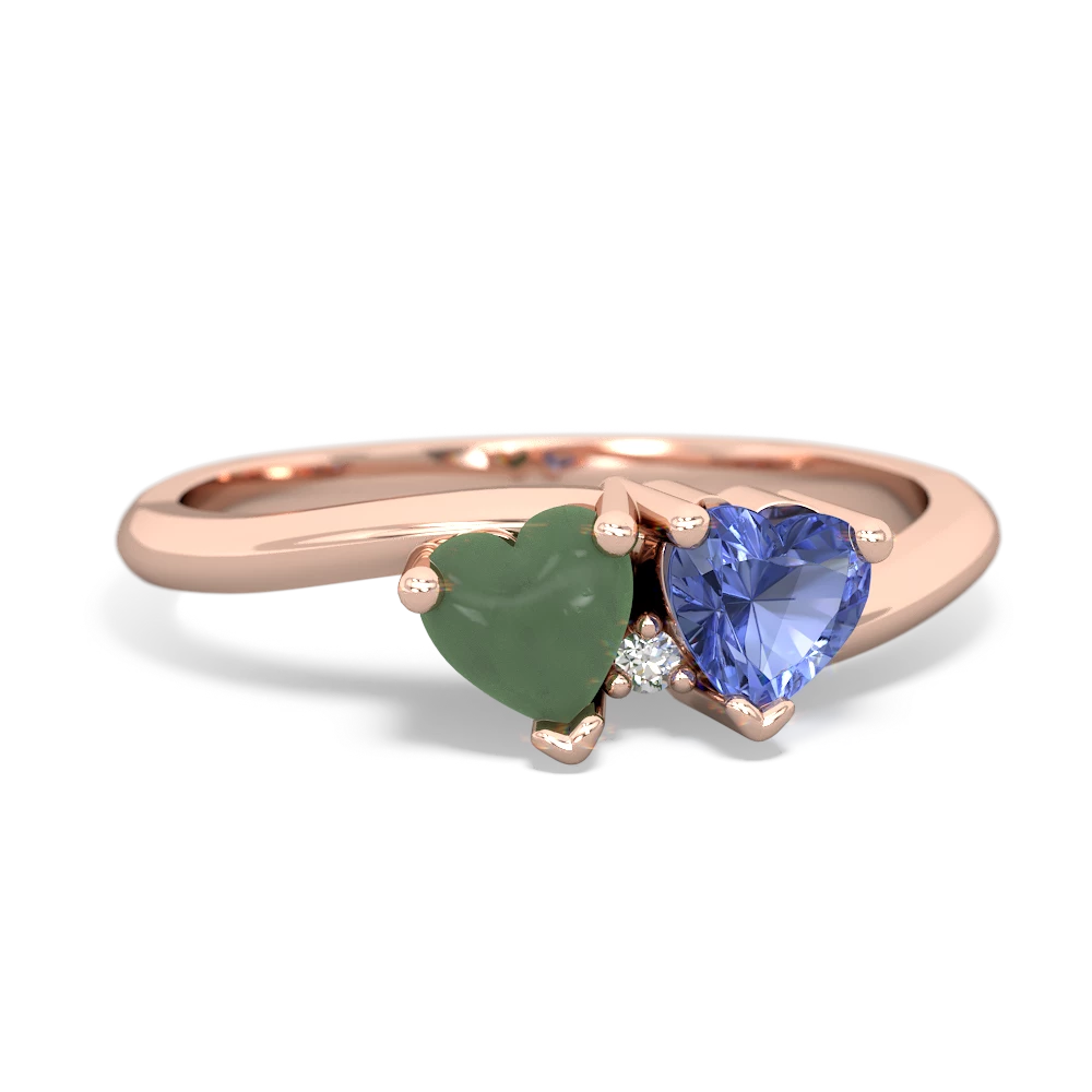 Jade Sweethearts 14K Rose Gold ring R5260