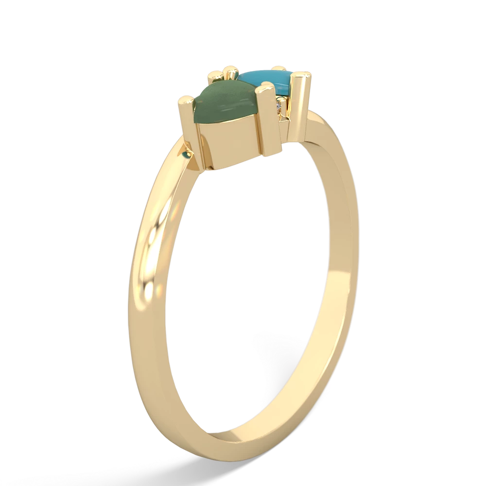 Jade Sweethearts 14K Yellow Gold ring R5260