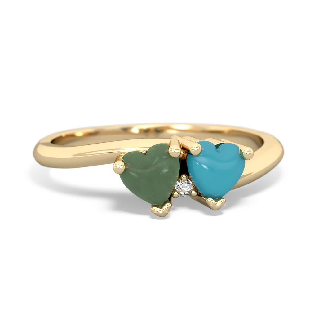 Jade Sweethearts 14K Yellow Gold ring R5260