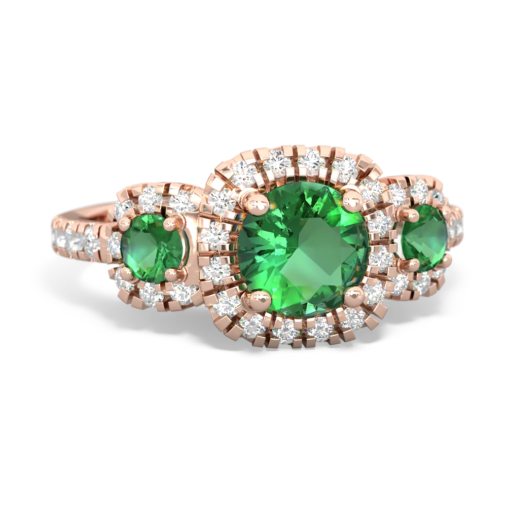 Alexandrite Regal Halo 14K Rose Gold ring R5350