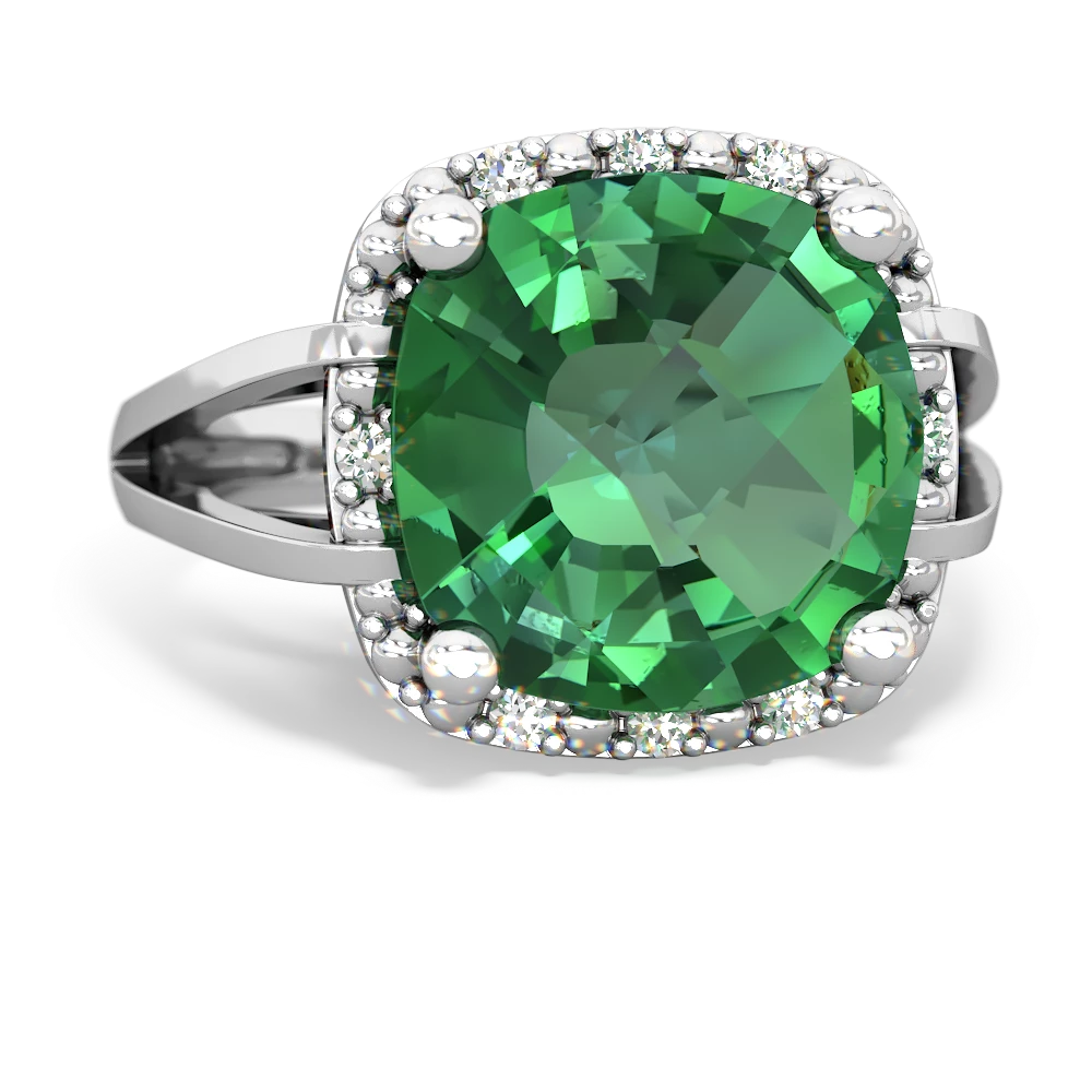 OZ - Emerald Green Crystal Cocktail Ring – ShySiren.com