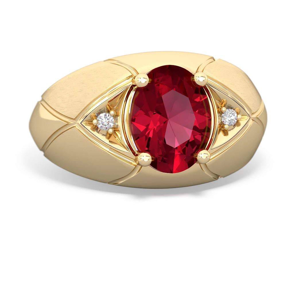 Buy Vitra jewellery Rera ring pure silver 925 ring setted with red zircon  gemstone, Ruby substitute ring for men/boys (US 10) at Amazon.in