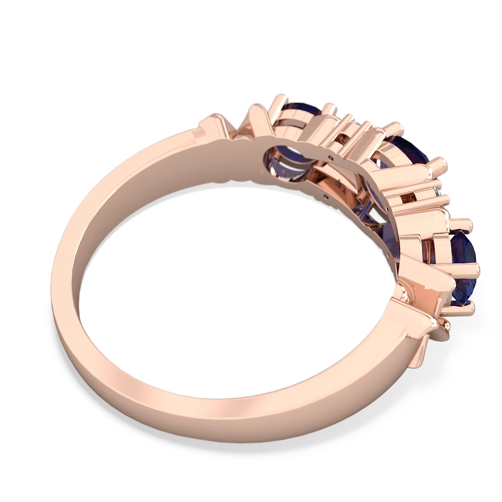 Jade Hugs And Kisses 14K Rose Gold ring R5016