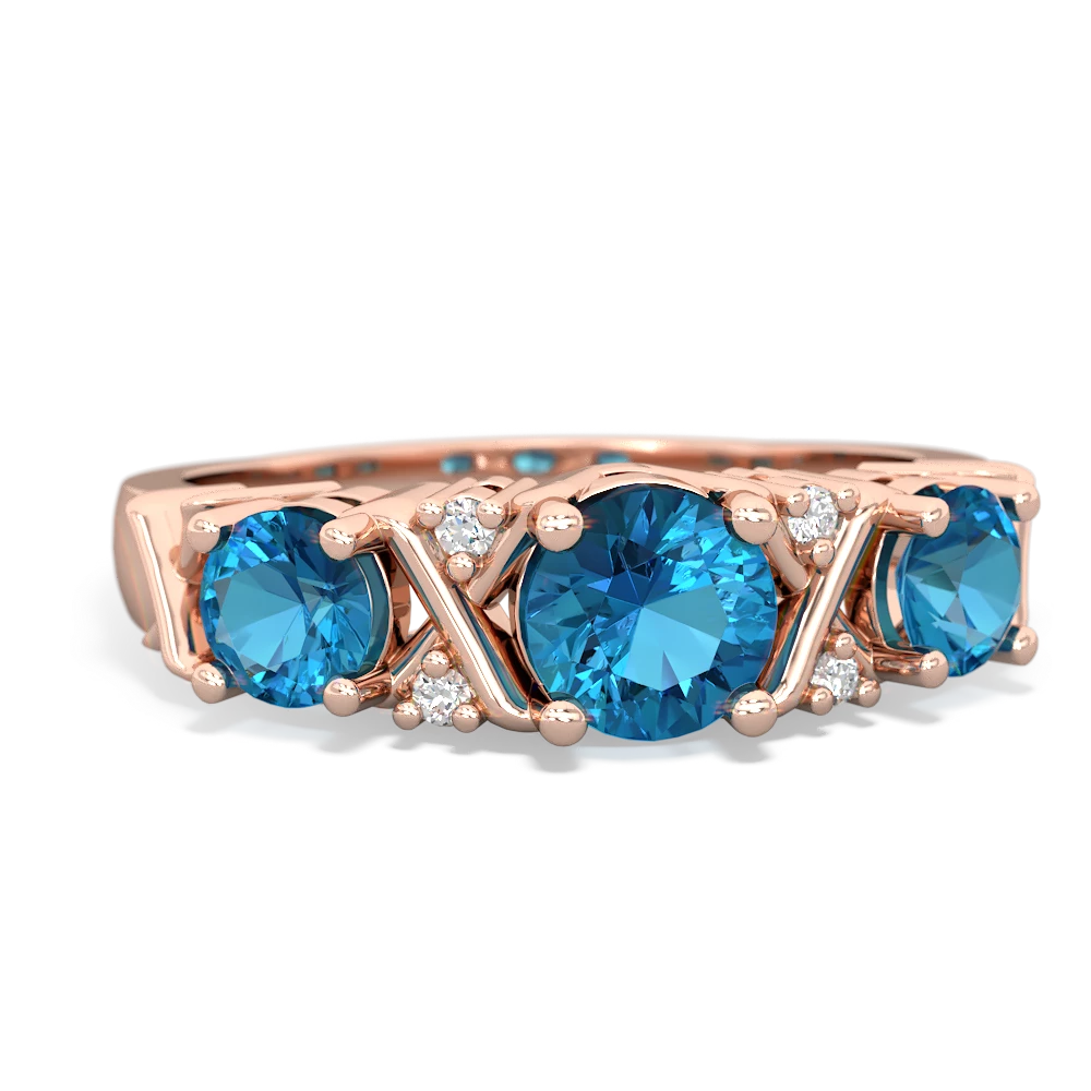 Opal Hugs And Kisses 14K Rose Gold ring R5016